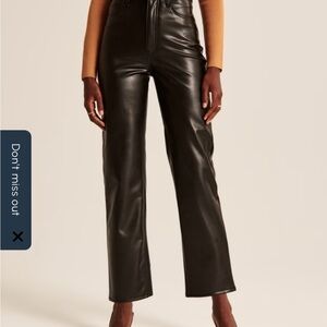 Abercrombie & Fitch Ankle Straight ultra high rise